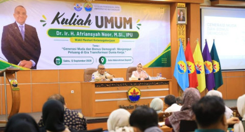 Wamenaker Afriansyah Noor Ajak Generasi Muda Jambi Manfaatkan AI Tingkatkan Produktivitas